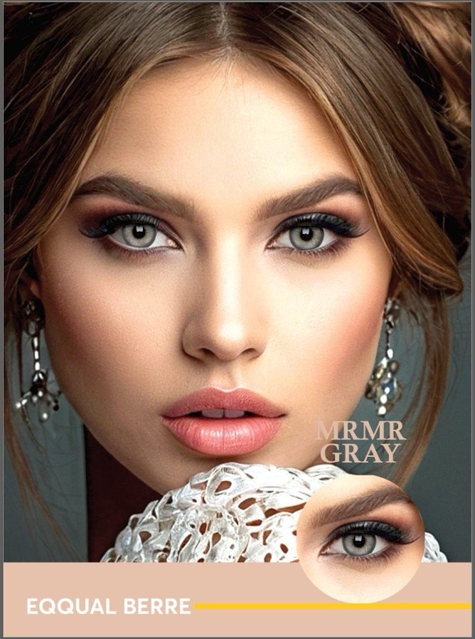 Mrmr Gray Contact Lenses by Eqqual Berre