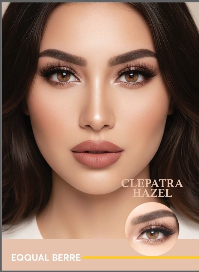 Cleopatra Hazel Contact Lenses by Eqqual Berre
