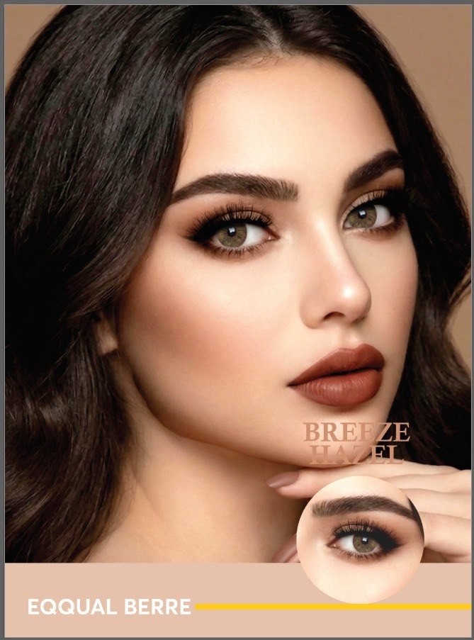 Breeze Hazel Contact Lenses by Eqqual Berre