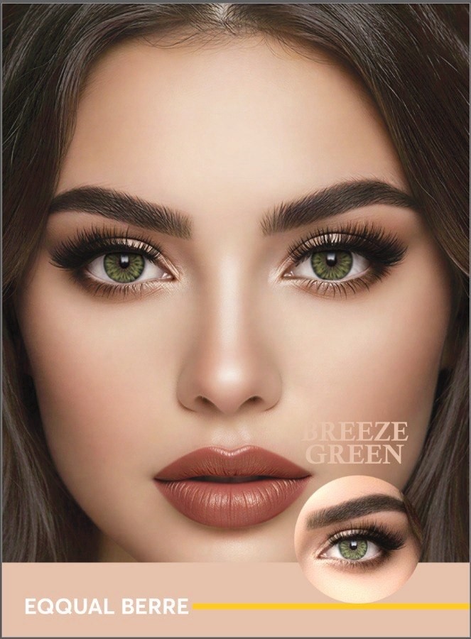 Breeze Green Contact Lenses by Eqqual Berre