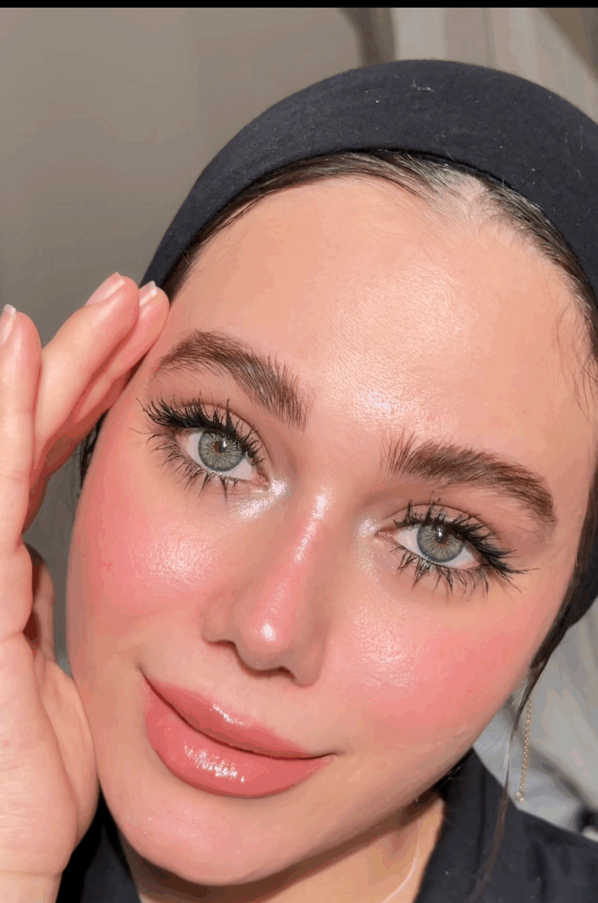 Breeze Gray Monthly Contact Lenses by Fresh Lady