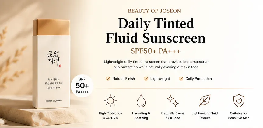 Beauty of Joseon Daily Tinted Fluid Sunscreen