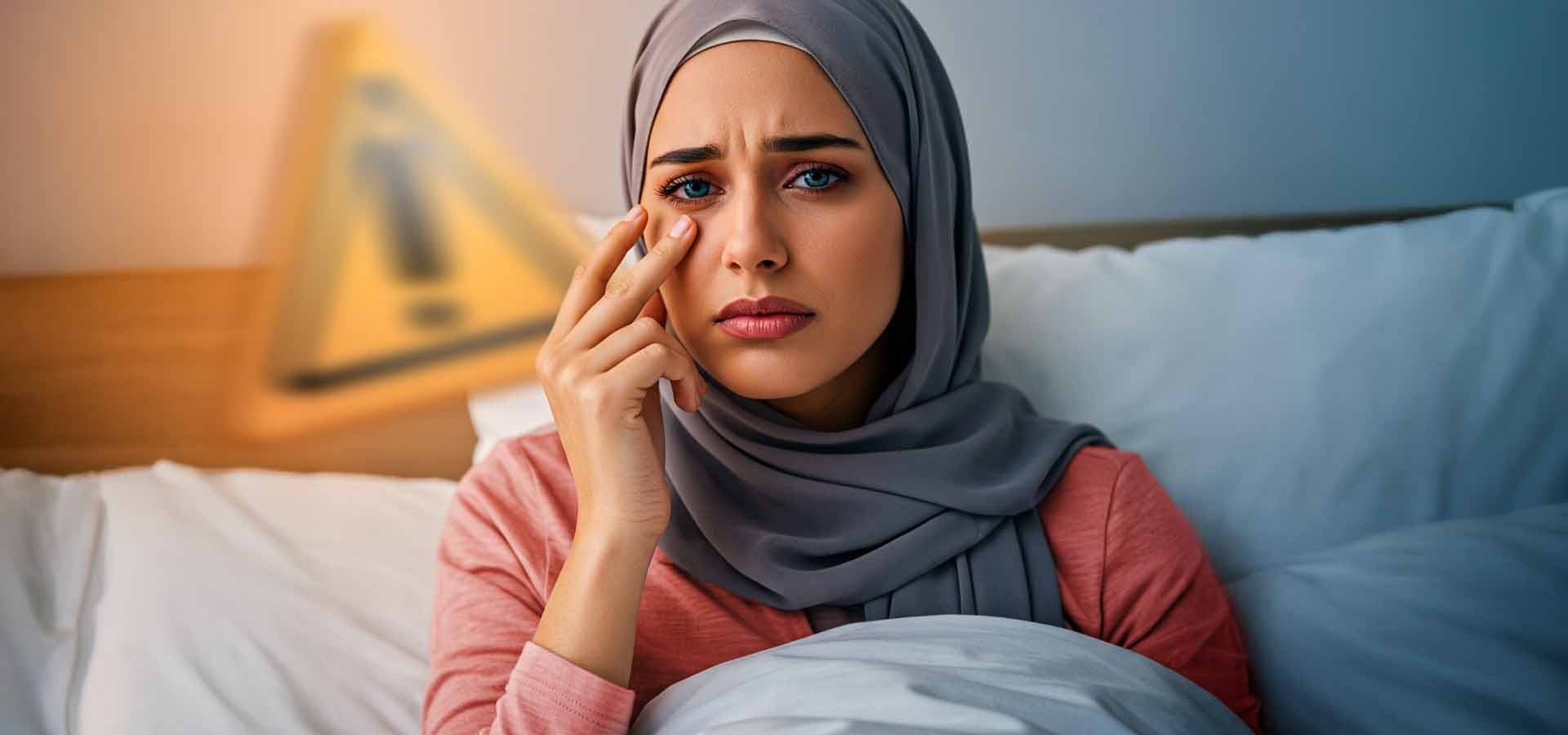 Sleeping with lenses